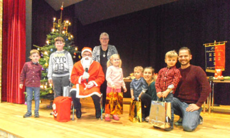 Rastatter Vorweihnachtsfeier: Besuch vom ...