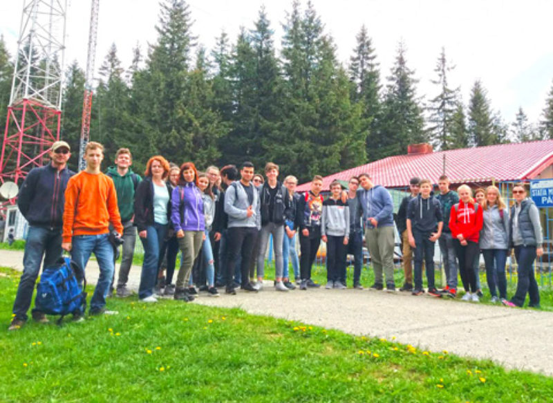 Besuch einer Wetterstation in P&#259;ltini&#537;. ...