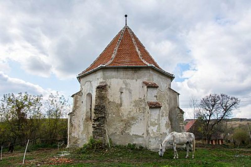 Abtsdorf bei Agnetheln. Foto: Stefan Bichler ...