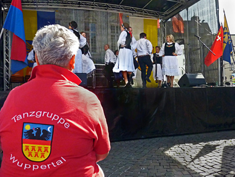 Auftritt der Tanzgruppe Wuppertal. Fotos: p.z. ...