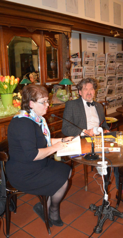 Dagmar Dusil und Josef Balazs in Nrnberg. ...