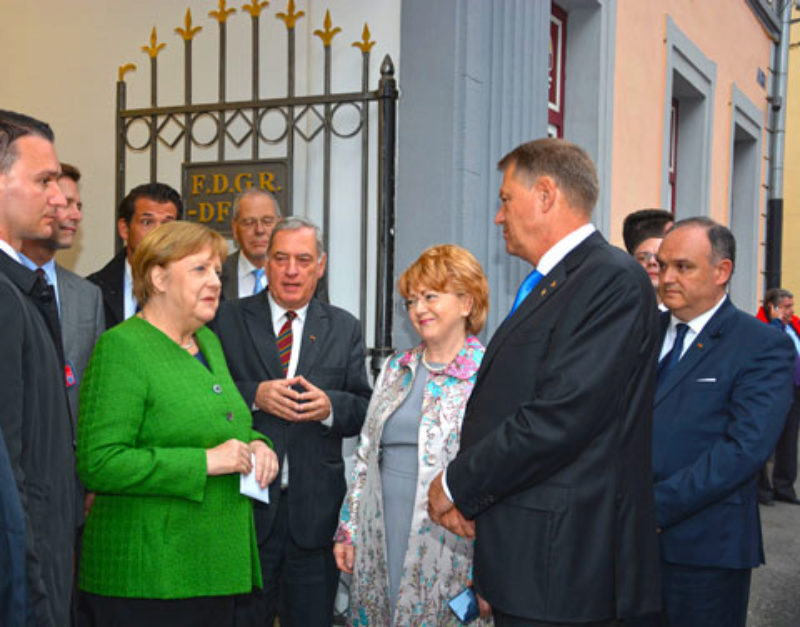 Bundeskanzlerin Angela Merkel und Staatsprsident ...