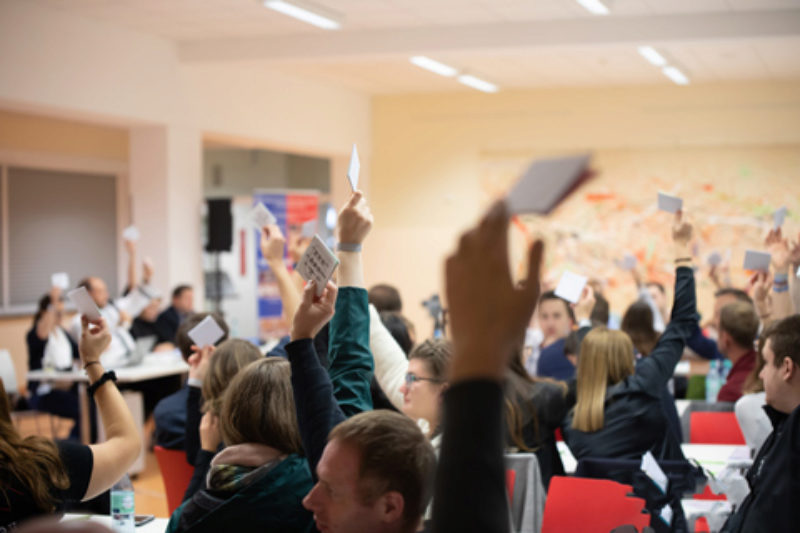 Engagierte Wahlbeteiligung beim Jungsachsentag ...