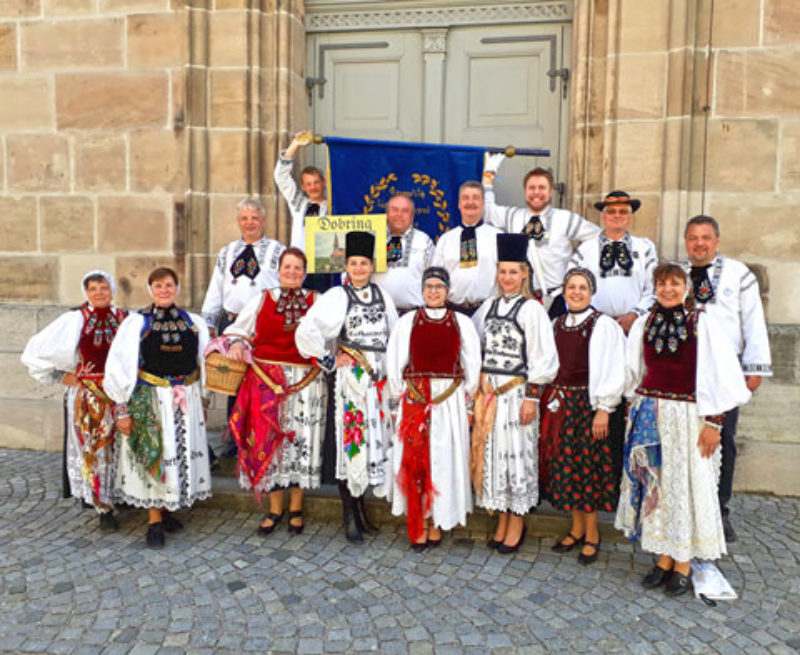 HOG Dobring beim Heimattag 2019 in Dinkelsbhl. ...