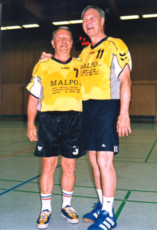Handballer-Treffen in Ulm 2002 mit Hans Andreas ...