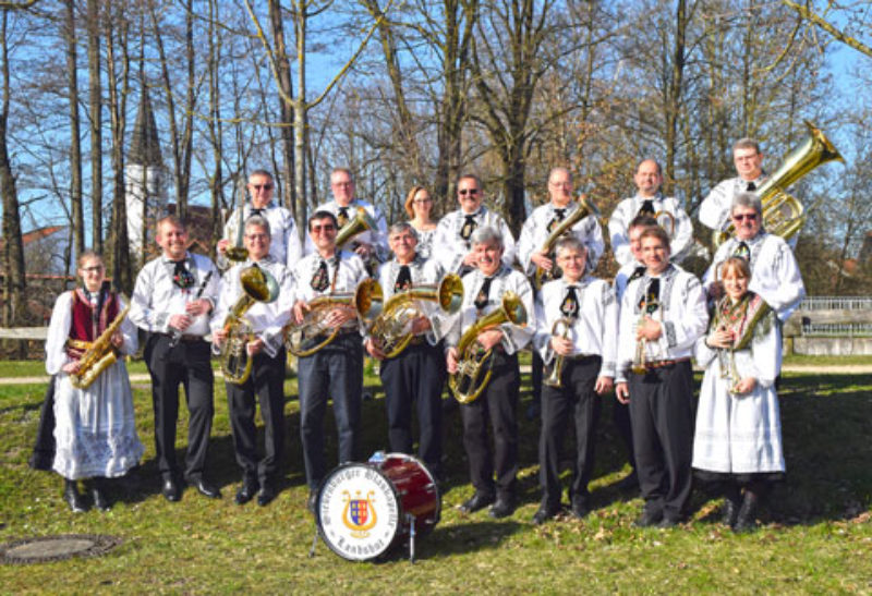 Blaskapelle der Siebenbrger Sachsen Landshut. ...