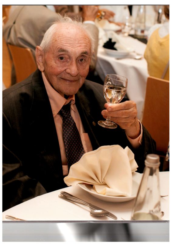 Peter Handel feierte seinen 95. Geburtstag mit ...