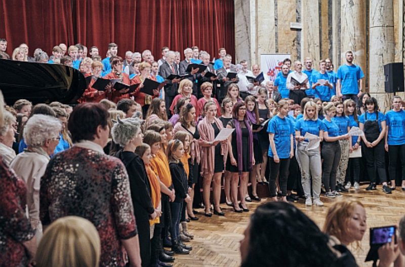 Gemeinschaftskonzert beim Chorfestival in ...