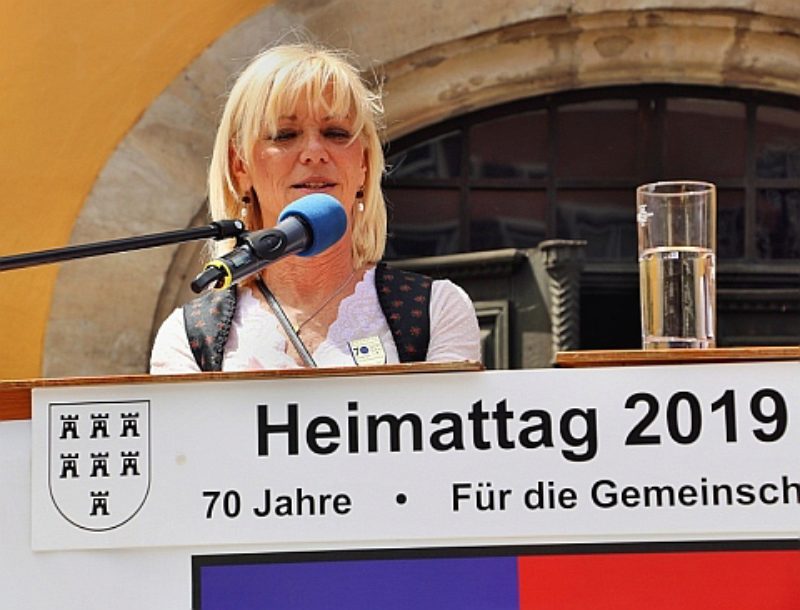 Staatsekretrin Carolina Trautner ermunterte die ...