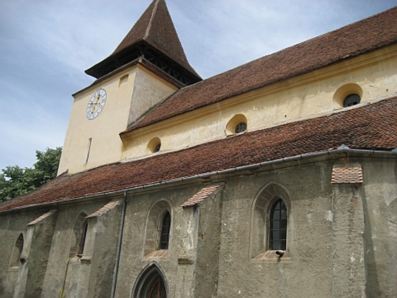 Die evangelische Kirche in Weidenbach, ...