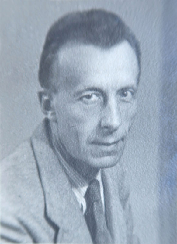 Erwin Neustädter im April 1952 ...