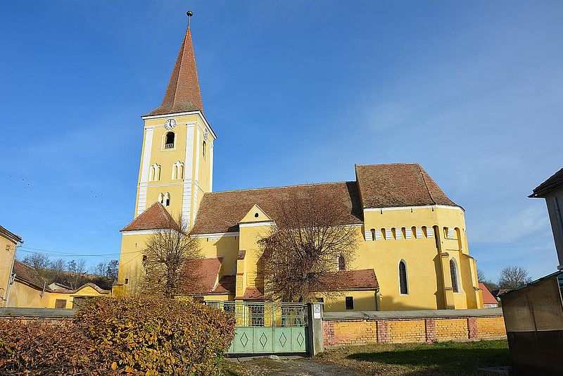 Die evangelische Kirche in Groscheuern, 2016. ...