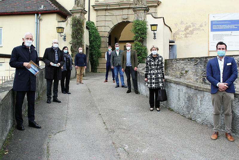 Heilbronner Bürgermeister besuchen Schloss ...