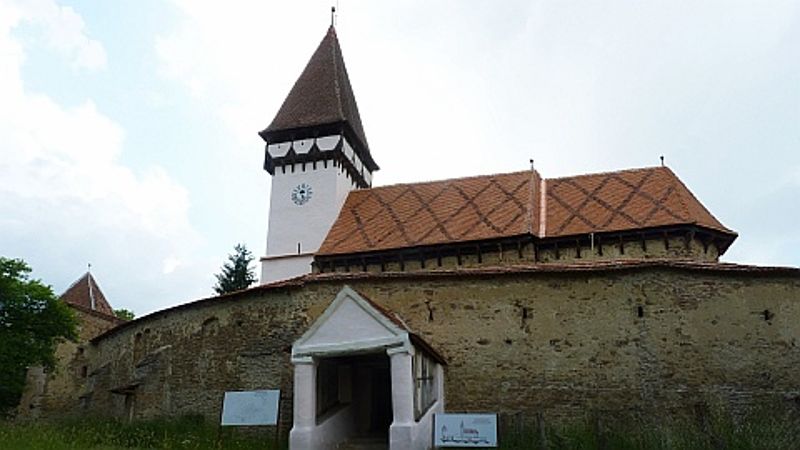 Meschendorf – eine schne Kirchenburg im Repser ...