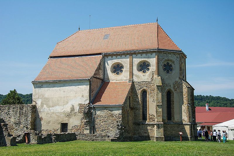 Die evangelische Kirche in Kerz, 2017. Foto: ...