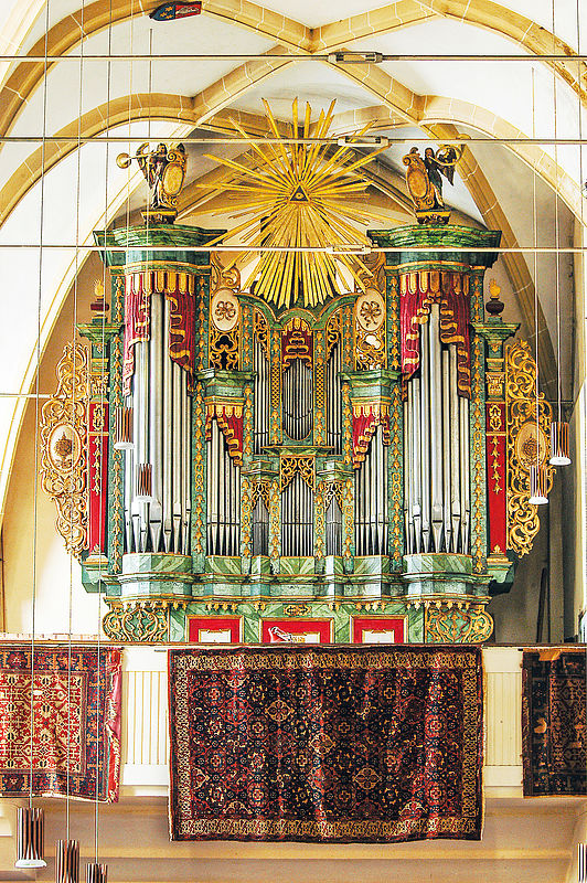 Mediascher Orgel. Foto: Martin Eichler ...