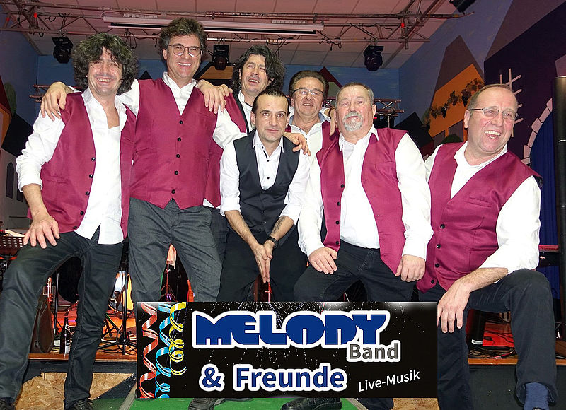 „MELODY & Freunde“ (von links): Siegi Roth ...