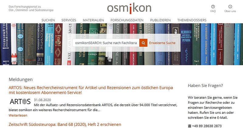 www.osmikon.de ist ein gutes Suchwerkzeug für die ...