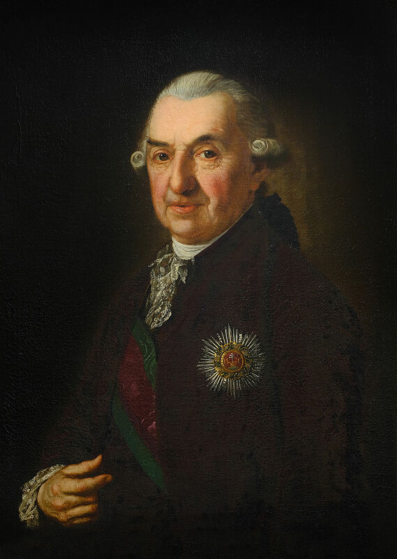 Samuel von Brukenthal im Alter von etwa 60 ...