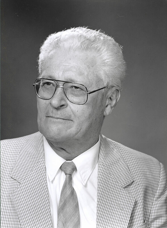Dr. Ernst Wagner, Porträtfoto um 1990, Fotoarchiv ...