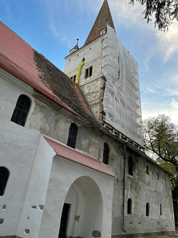 2021-22: Umfangreiche Renovierung der Kirchenburg ...