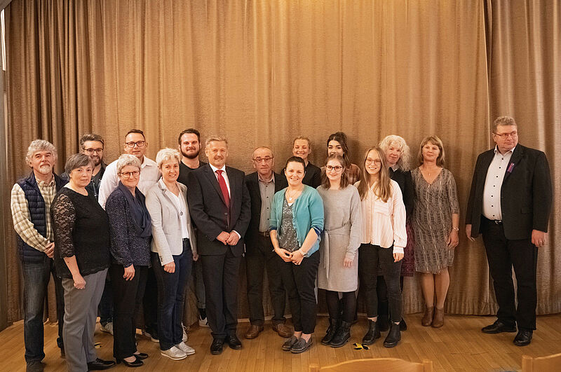 Der neue Vorstand der Kreisgruppe Landshut, von ...