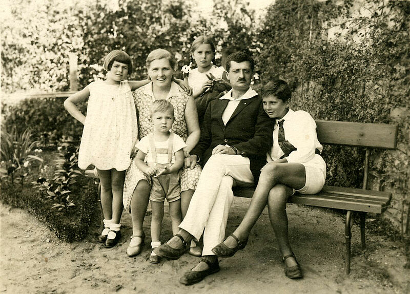 Die Familie von Hermann Oberth vermutlich im ...