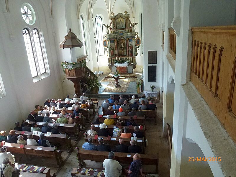 Gottesdienst in Pruden am Pfingstmontag, dem 25. ...