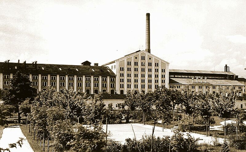 Die Zuckerfabrik Brenndorf wurde 1889 gebaut und ...