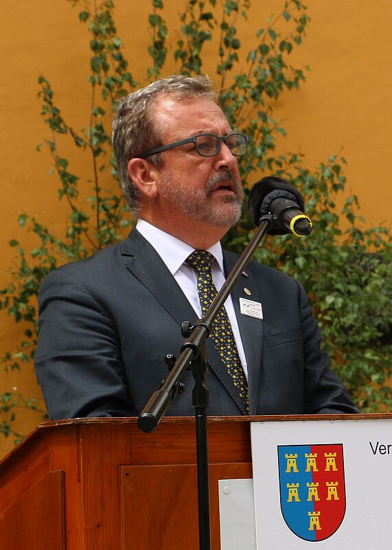 BdV-Präsident Dr. Bernd Fabritius hielt eine ...