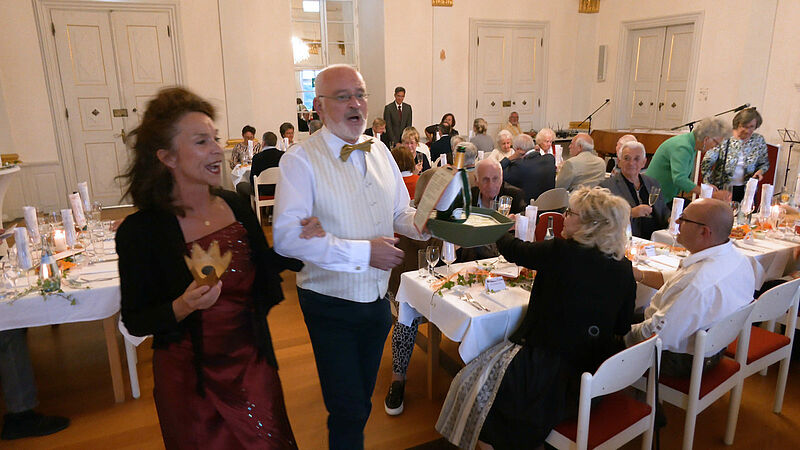 Bettina Ullrich und Hans Seiwerth singen zum ...