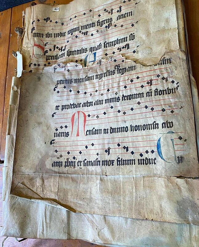 Liturgische Handschrift auf Pergament, um 1500. ...
