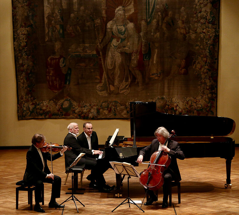 Das Mnchner Klaviertrio beim Festkonzert im ...