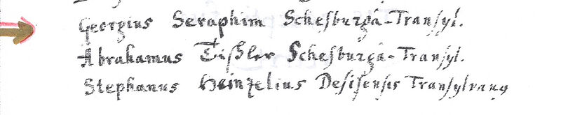 Georgius Seraphin Schesburga-Transyl. ...