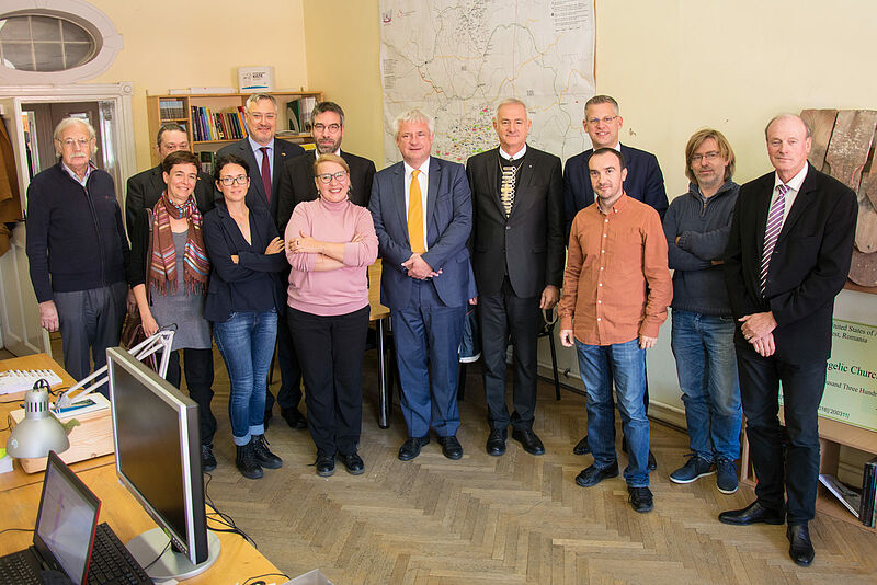 Zu Besuch bei der Stiftung Kirchenburgen (SKB), ...