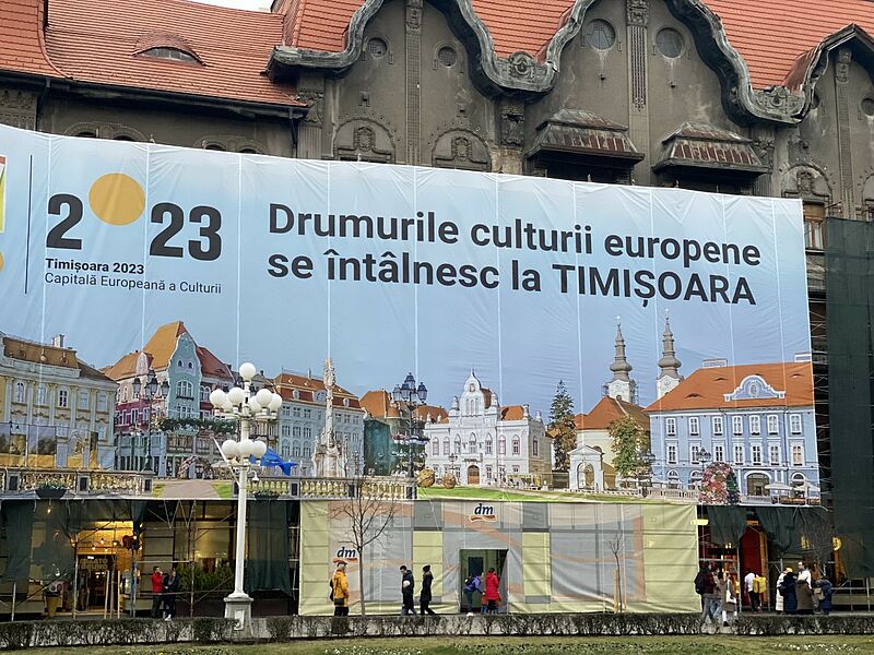 Plakatiert zum Kulturhauptstadtjahr 2023: „In ...