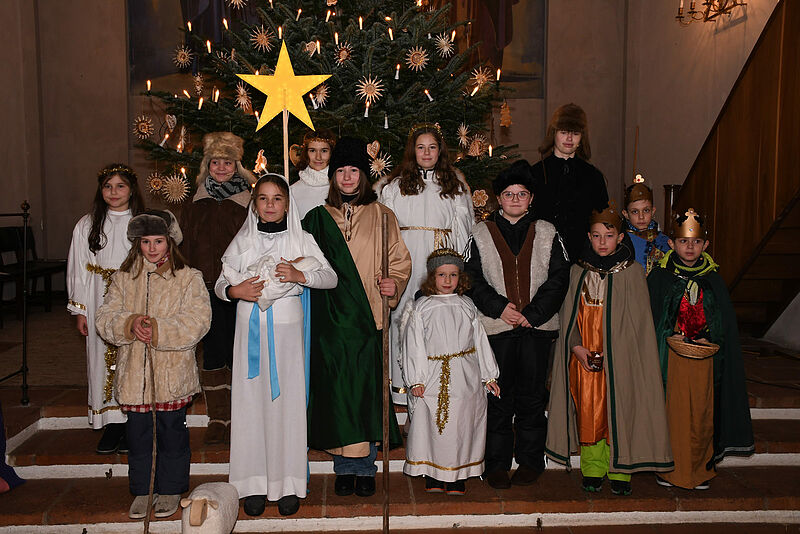 Aktive Kinder in der St.-Johannes-Kirche Augsburg ...