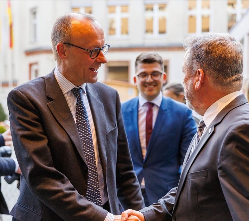 BdV-Präsident Dr. Bernd Fabritius begrüßt den CDU ...