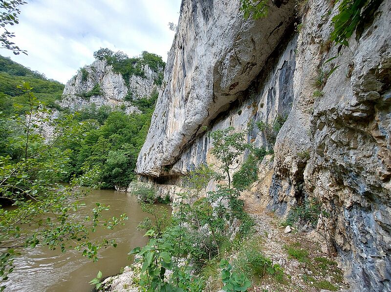 Die Nera-Klamm. Foto: Harald Johannes Zelgy ...