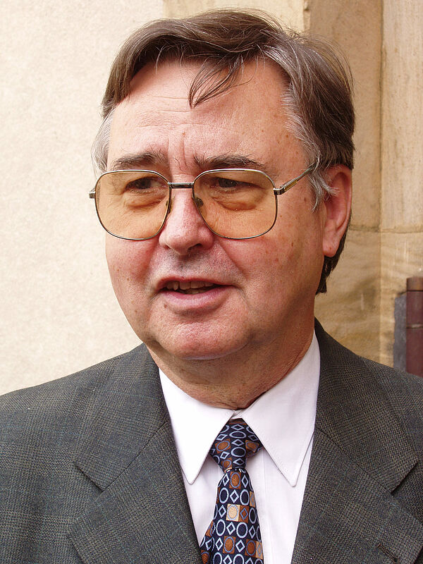 Walter Klemm bei der Hochzeit seines Sohnes ...