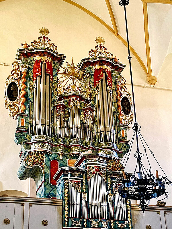 Großauer Barock-Orgel nach der Restauration 2021 ...