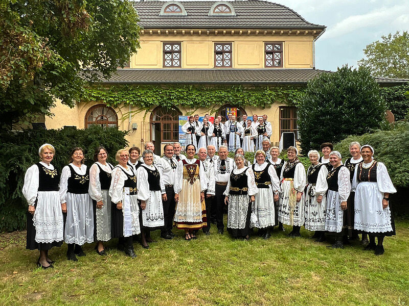 Die Tanzgruppe aus Wiehl-Bielstein begeisterte ...