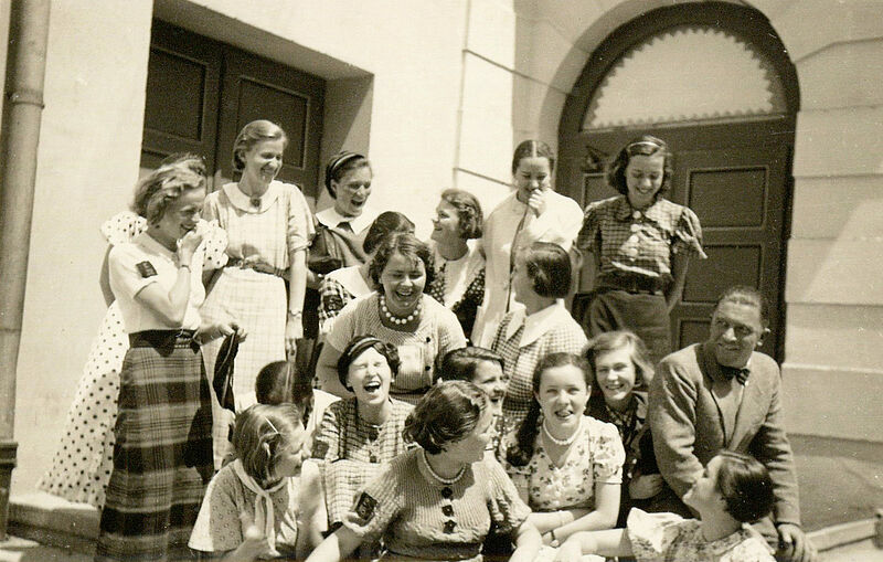 Die Oktava 1935/36 des ev. Mädchenlyzeums in der ...