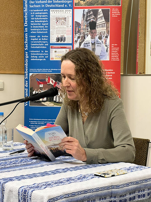 Lioba Werrelmann bei der Lesung in Kln. Foto: ...