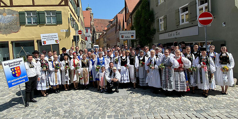 Trachtentrger des Kreisverbandes Nrnberg beim ...