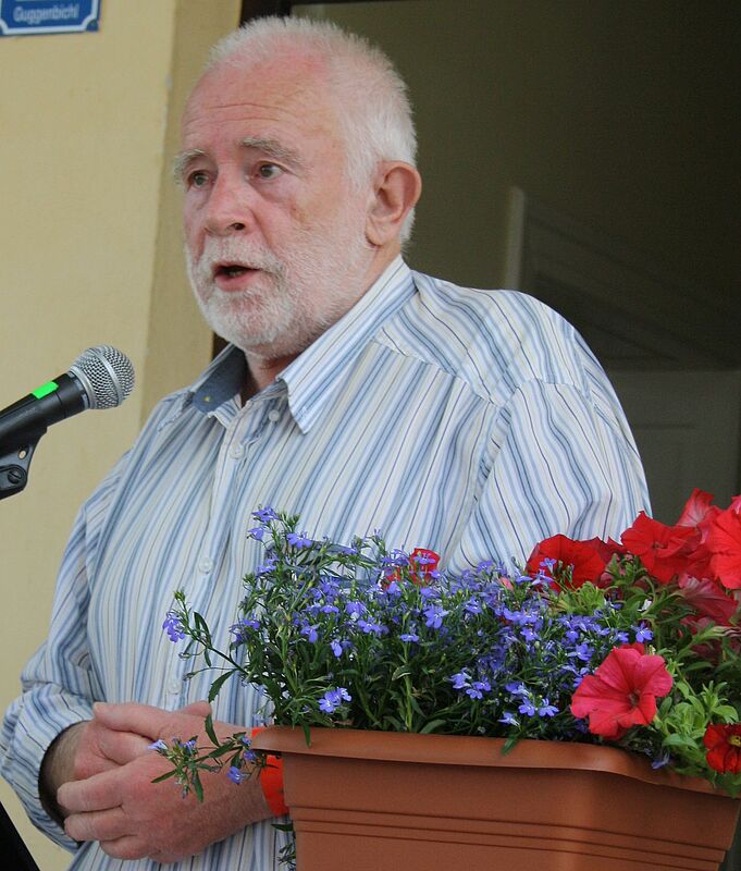 Volkmar Kraus, Vorsitzender der Kreisgruppe ...