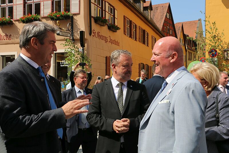 Der bayerische Ministerpräsident Dr. Markus Söder ...
