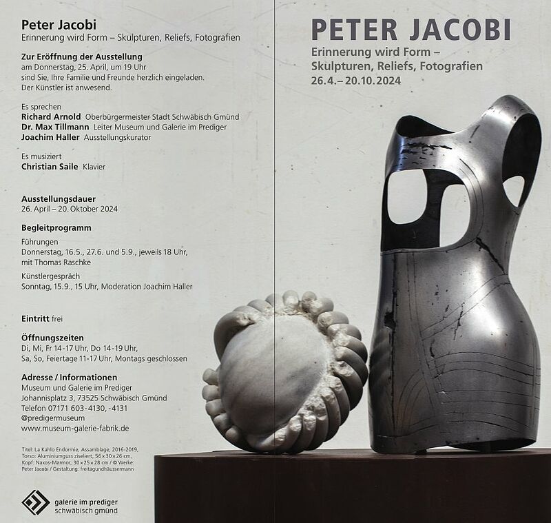 Einladung zur Ausstellung Peter Jacobi in ...