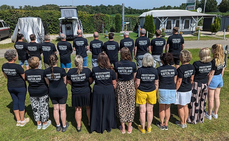 Projektgruppe Haferland zeigt ihre Gemeinschaft ...