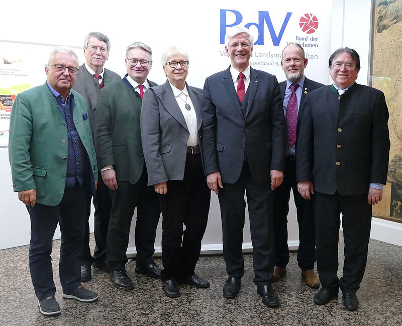 Der neue geschftsfhrende Landesvorstand, von ...